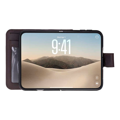 Magic iPhone Duo Leather Detachable Wallet Case