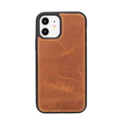 Magic iPhone 12 / 12 Pro Detachable Leather Wallet Case