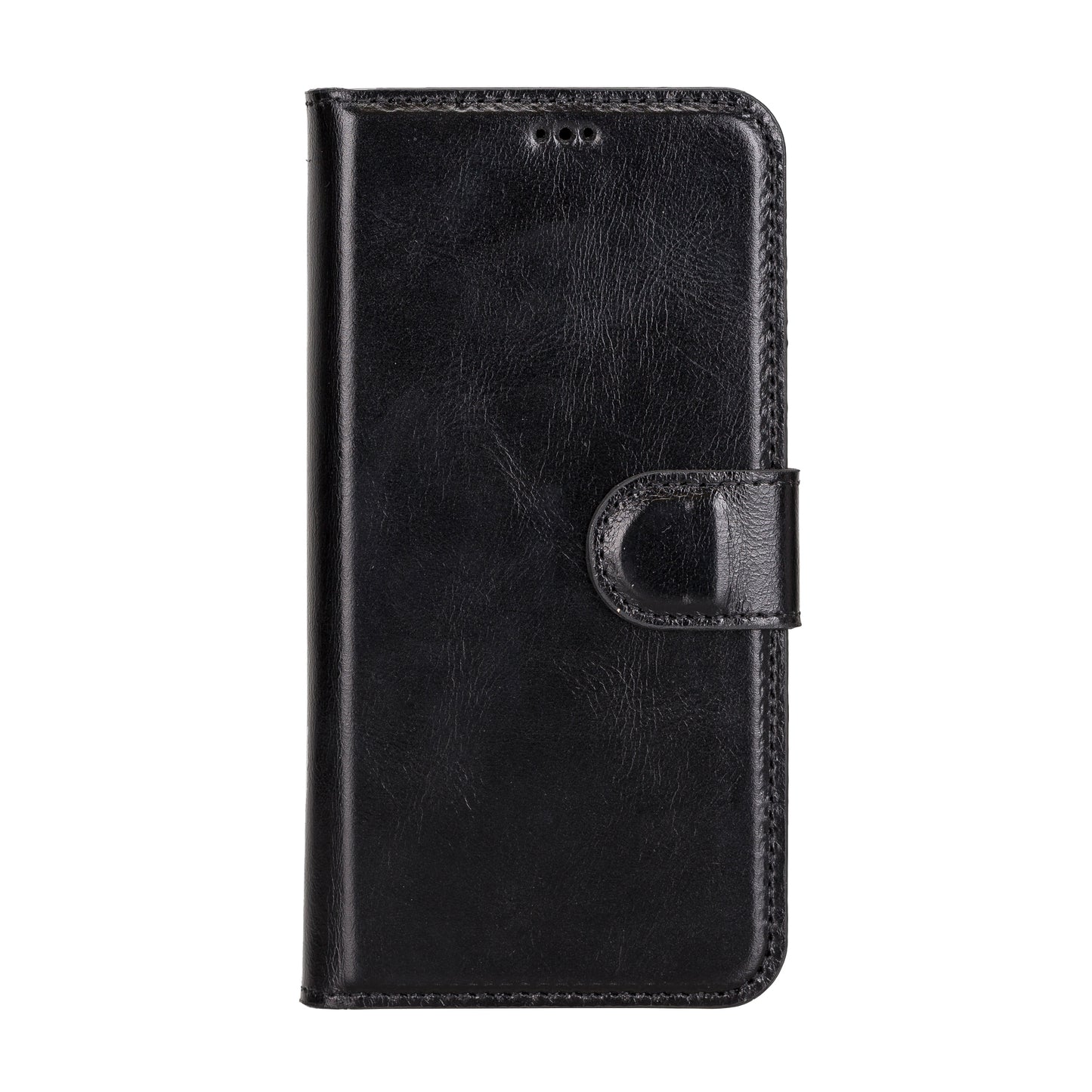 Magic iPhone 12 / 12 Pro Detachable Leather Wallet Case