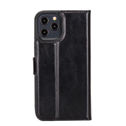 Magic iPhone 12 Pro Max Detachable Leather Wallet Case
