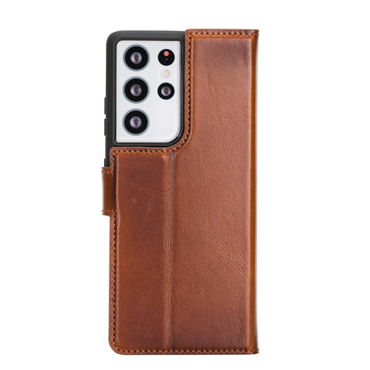 Samsung Galaxy S21 Series Leather Wallet Cases - MW