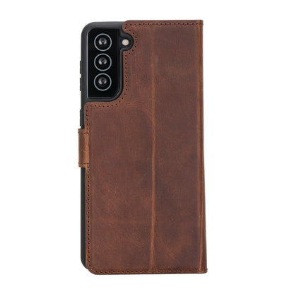 Samsung Galaxy S21 Series Leather Wallet Cases - MW