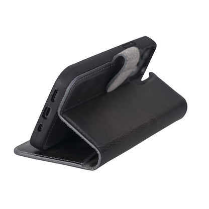 Magic iPhone 13 Mini Detachable Leather Wallet Case