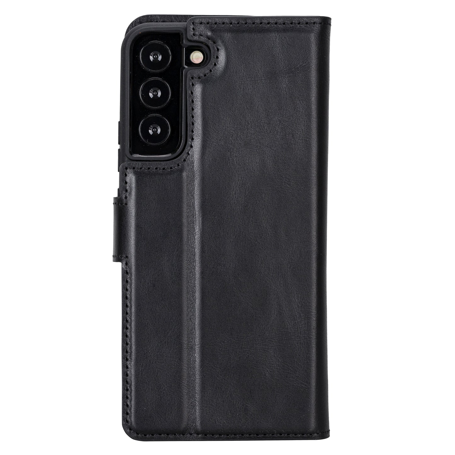 Magic Samsung Galaxy S22 Series Detachable Genuine Leather Wallet Case - MW