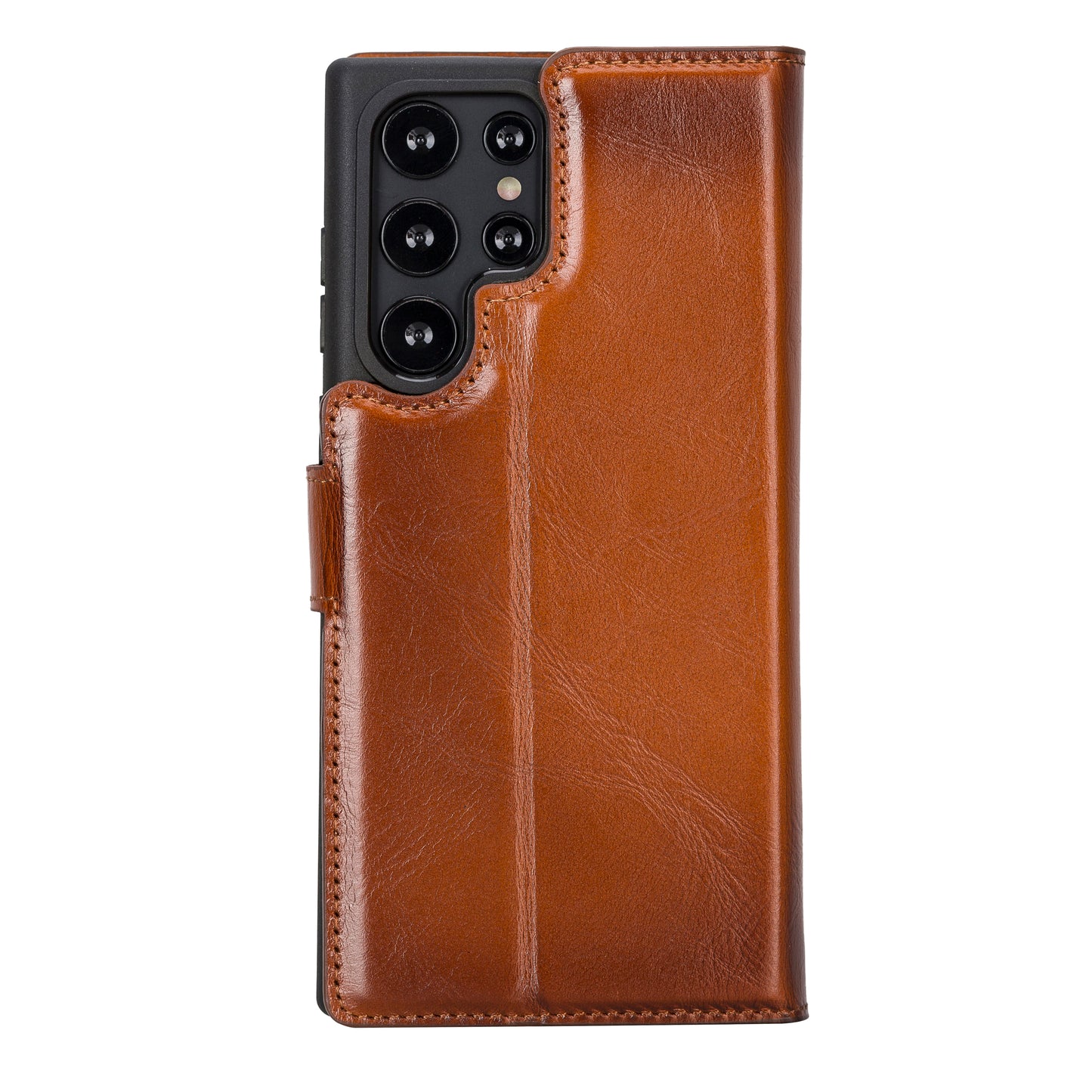 Magic Samsung Galaxy S22 Series Detachable Genuine Leather Wallet Case - MW