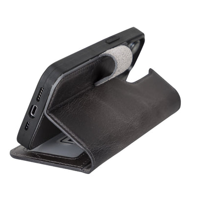 Magic iPhone 13 Pro Detachable Leather Wallet Case