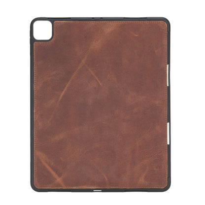 Eto iPad Pro 11" (M4-2024) Genuine Leather Wallet Case