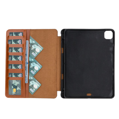 Eto iPad Pro 11" Genuine Leather Wallet Case