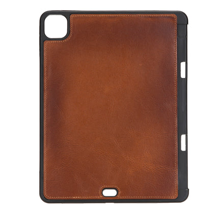 Eto iPad Pro 11" (M4-2024) Genuine Leather Wallet Case