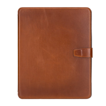 Eto iPad Pro 13" (M4-2024) Genuine Leather Wallet Case