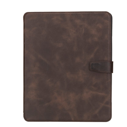 Eto iPad Pro 13" (M4-2024) Genuine Leather Wallet Case