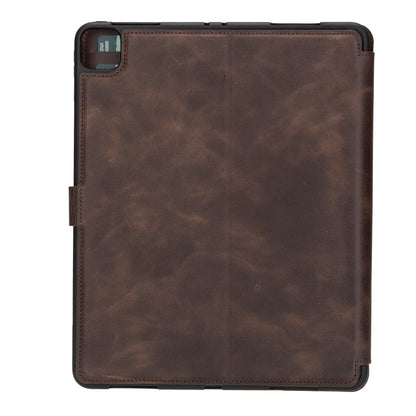 Eto iPad Pro 13" (M4-2024) Genuine Leather Wallet Case