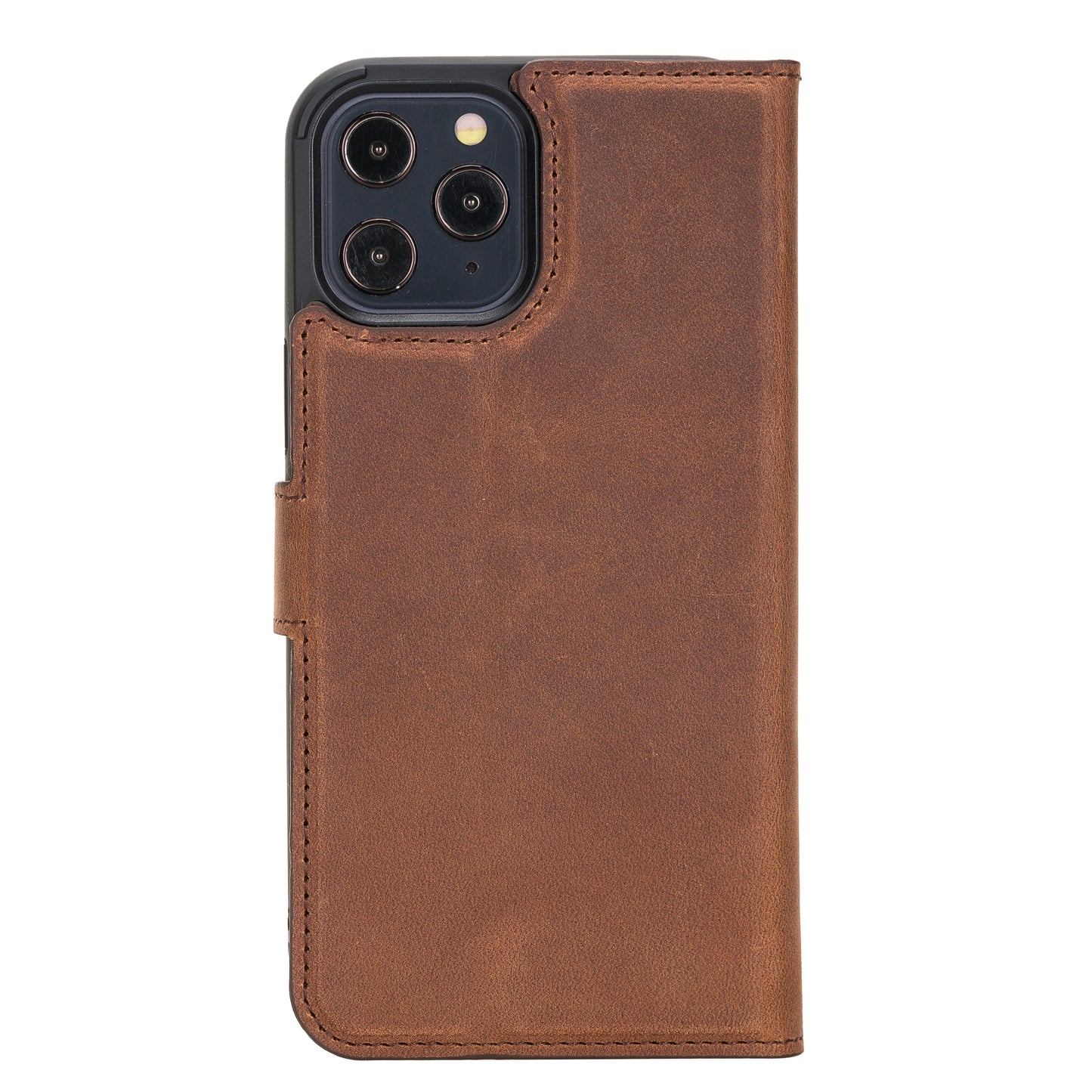 Liluri iPhone 15 Pro Detachable Leather Wallet Case