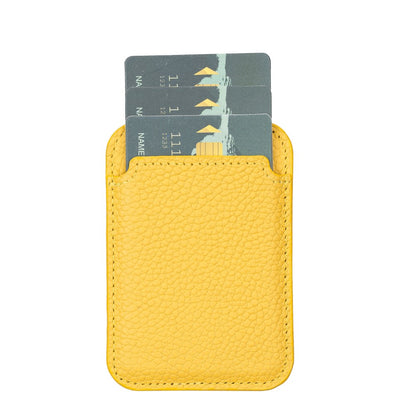 Maggy Genuine Leather Magnetic Card Holder