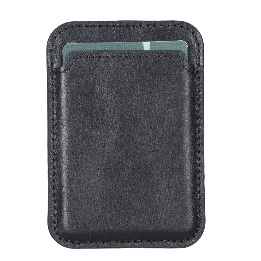 Maggy Genuine Leather Magnetic Card Holder