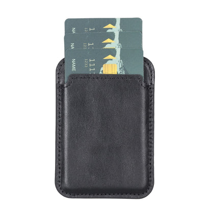 Maggy Genuine Leather Magnetic Card Holder