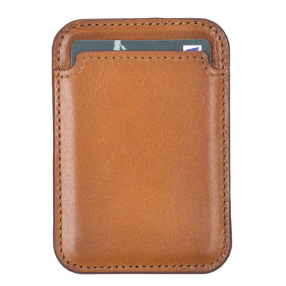 Maggy Genuine Leather Magnetic Card Holder