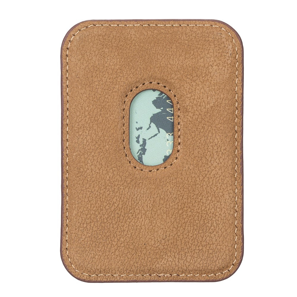 Maggy Genuine Leather Magnetic Card Holder