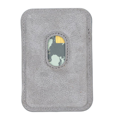 Maggy Genuine Leather Magnetic Card Holder