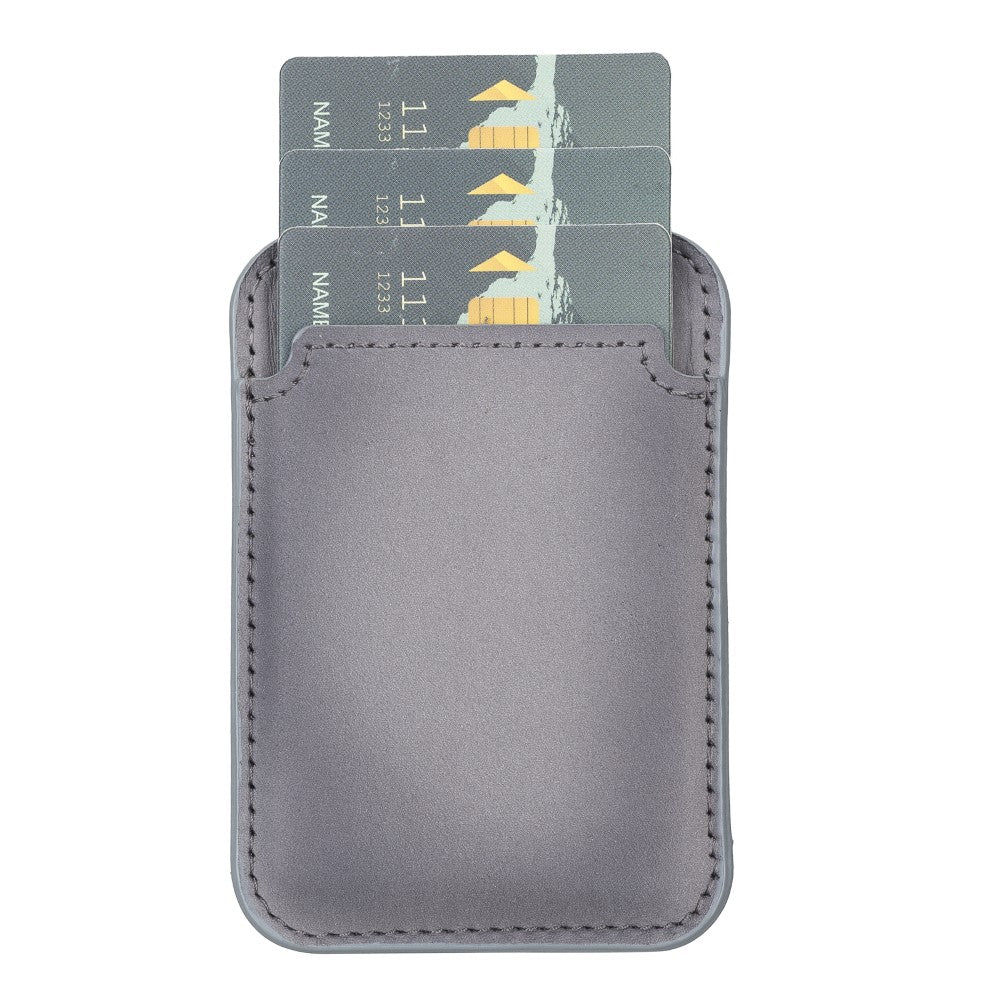 Maggy Genuine Leather Magnetic Card Holder