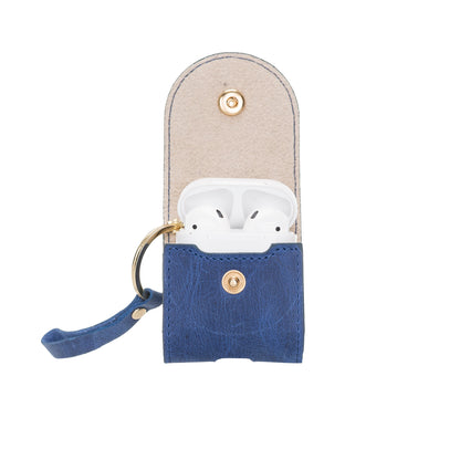 Mai Snap AirPods 1 and AirPods 2 Leather Case with Hook