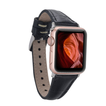 Slim Leather Apple Watch Band