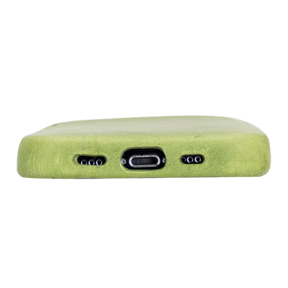 Rock Cover iPhone 13 Pro Leather Case with Card Holder