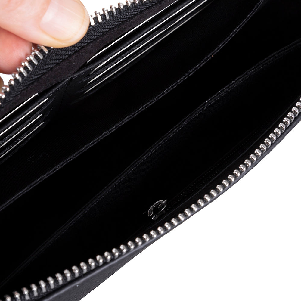 Lupus Leather Clutch Bag