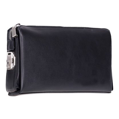 Lupus Leather Clutch Bag