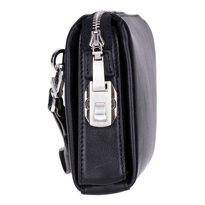 Lupus Leather Clutch Bag