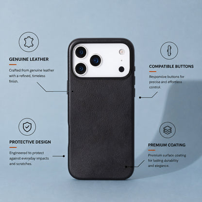 Prestige iPhone 17 Pro Leather Case