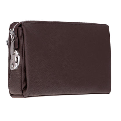 Lupus Leather Clutch Bag