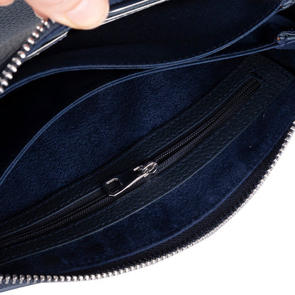 Lupus Leather Clutch Bag