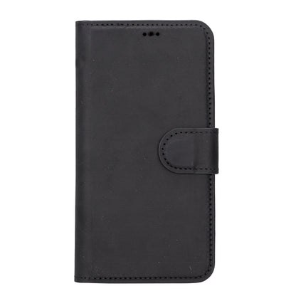 Liluri iPhone 14 Pro Detachable Leather Wallet Case