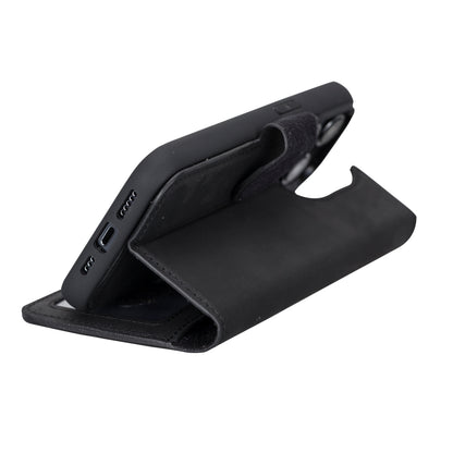 Liluri iPhone 14 Pro Detachable Leather Wallet Case