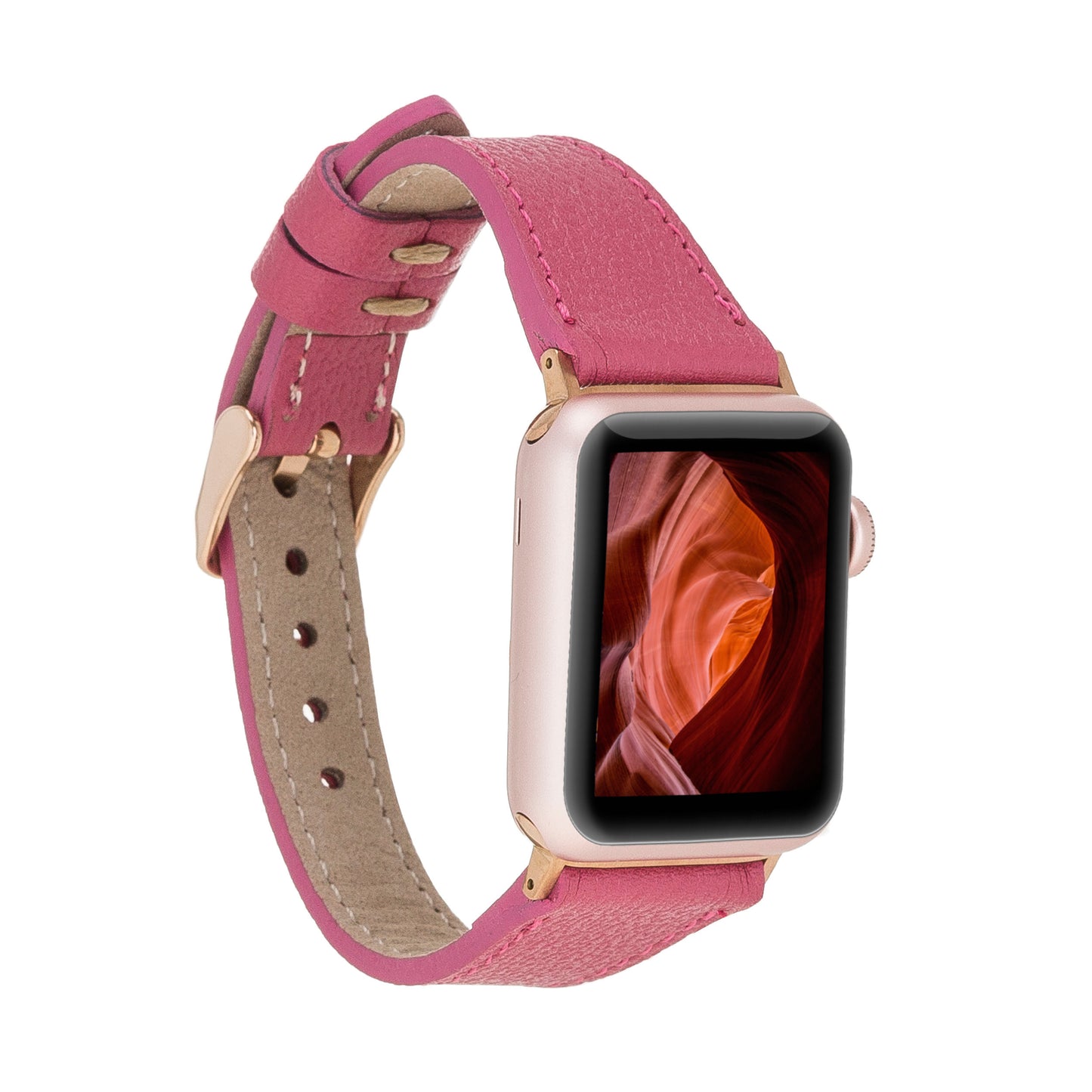 Slim Leather Apple Watch Band