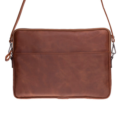 Leeds Slim Leather Laptop / Tablet Sleeve