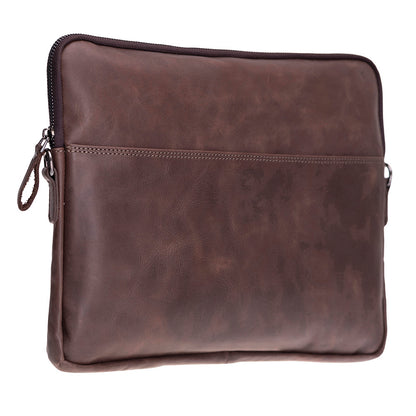 Leeds Slim Leather Laptop / Tablet Sleeve