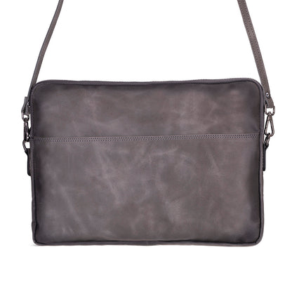 Leeds Slim Leather Laptop / Tablet Sleeve