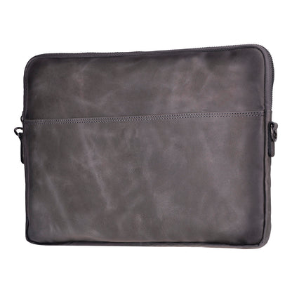 Leeds Slim Leather Laptop / Tablet Sleeve