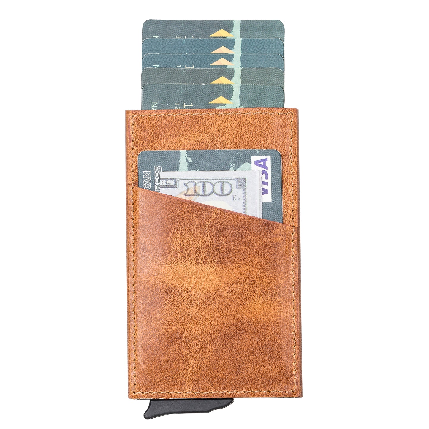 Torres Leather Pop-up Card Holder