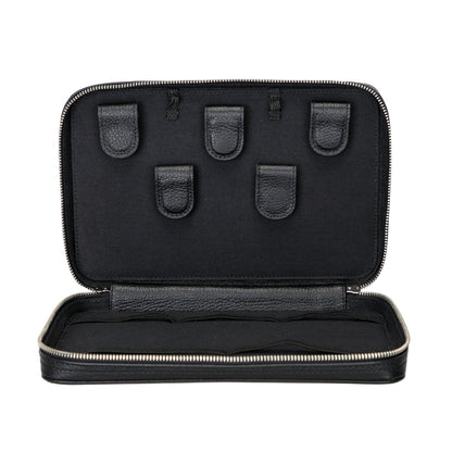 Leather Travel Cable Organizer