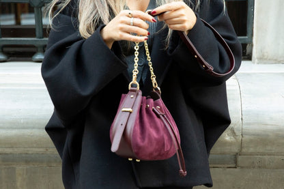 Valentina Women's Suede Leather Bag