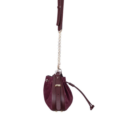 Valentina Women's Suede Leather Bag