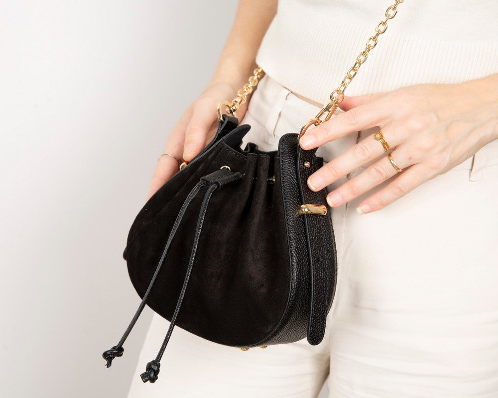 Valentina Women's Suede Leather Bag