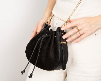 Valentina Women's Suede Leather Bag