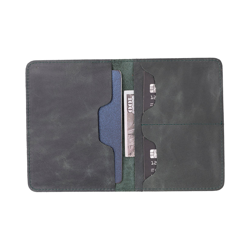 Viaggio Leather Passport Wallet