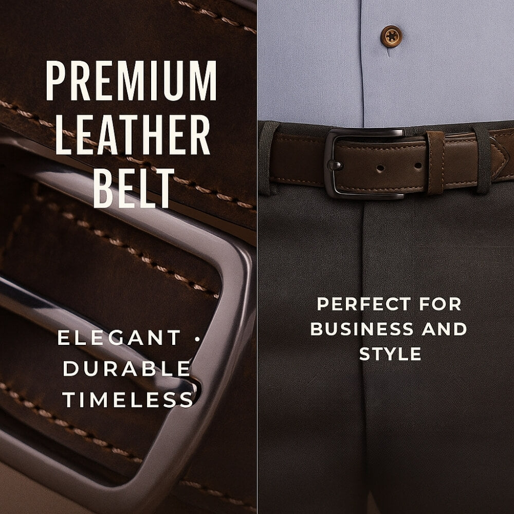 Urban Classic Leather Men's Belt