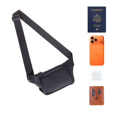 Apex Leather Waist Bag