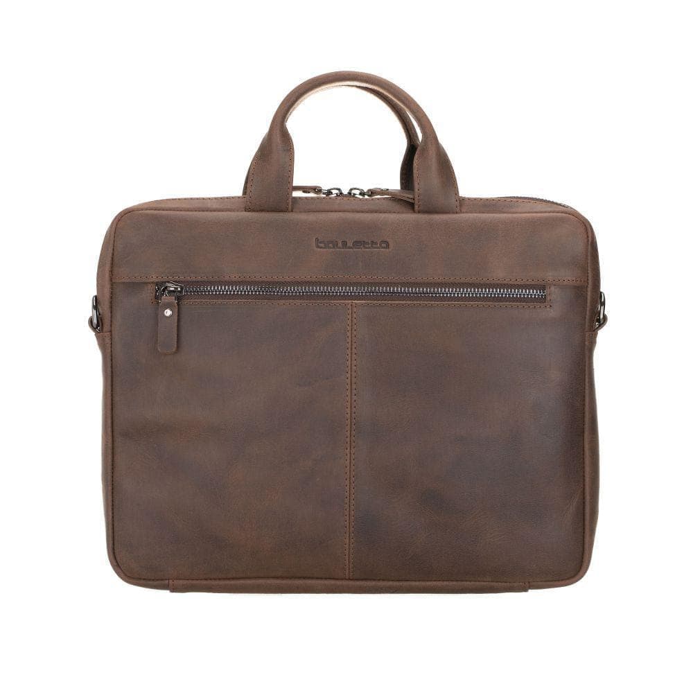 Bouletta Apollo Genuine Leather Bags Apple MacBook Pro 13" and MacBook Air 13" Dark Brown